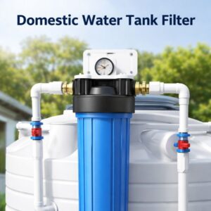Domestic tank water filter